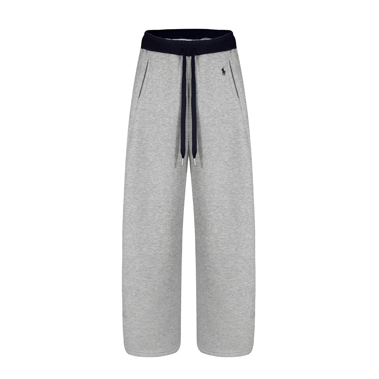 P230 White background picture [Fleet in winter] Style number: 25130# Color: black/navy blue/dark gray/light gray/white gray/beige/light khaki Size: S-XL - Ralph Lauren/Ralph Lauren 2025FW autumn and winter plus velvet contrasting waist design drawstring scimitar version lazy feeling loose couple sweatpants - brushed face velvet lining one piece for winter - custom dyed trouser cord hanging hardware The details are in place - loose fit, scimitar legs, loose upper body without looking too big - RL/lazy autumn and winter sweatpants, a pair of casual sweatpants that are very suitable for CleanFit. Loose fit scimitar fit trousers can be used as couple wear. It has a relaxed feel for daily wear. Contrasting color shakes to increase the overall sense of layering. The sense of drape is visible to the naked eye. The design of the trouser legs can be closed, which can also be very warm and versatile in winter.